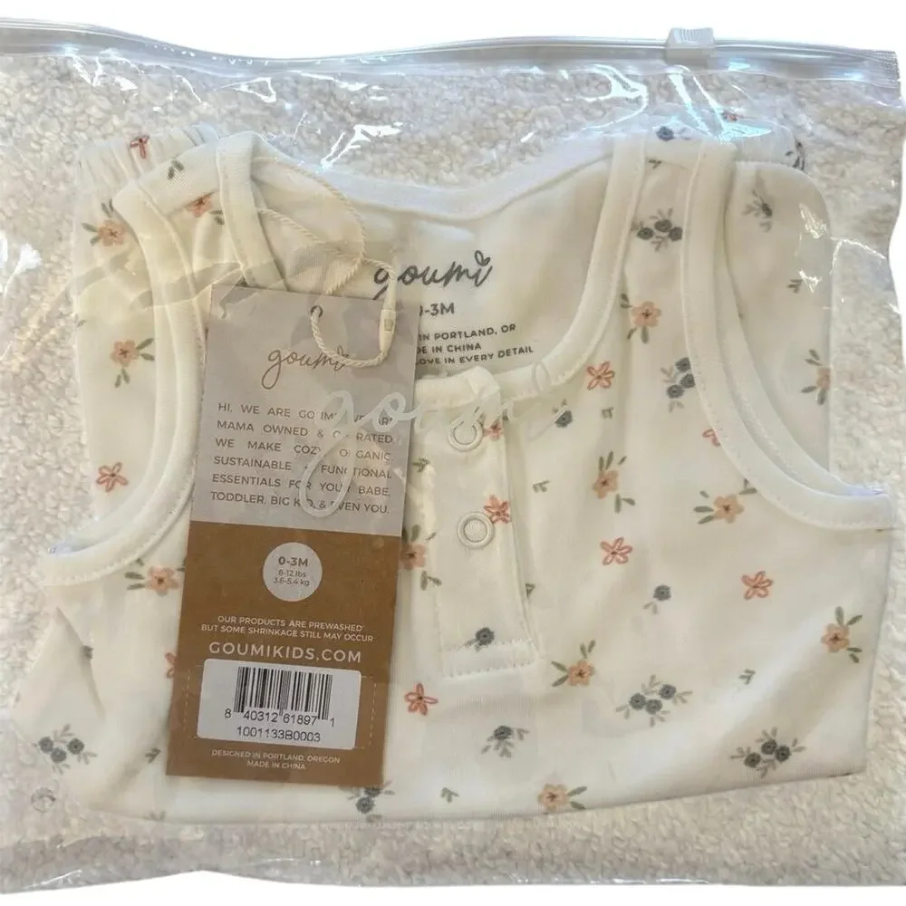 goumikids QUICK CHANGE ROMPER | POSEY‎ NWT 0-3 months